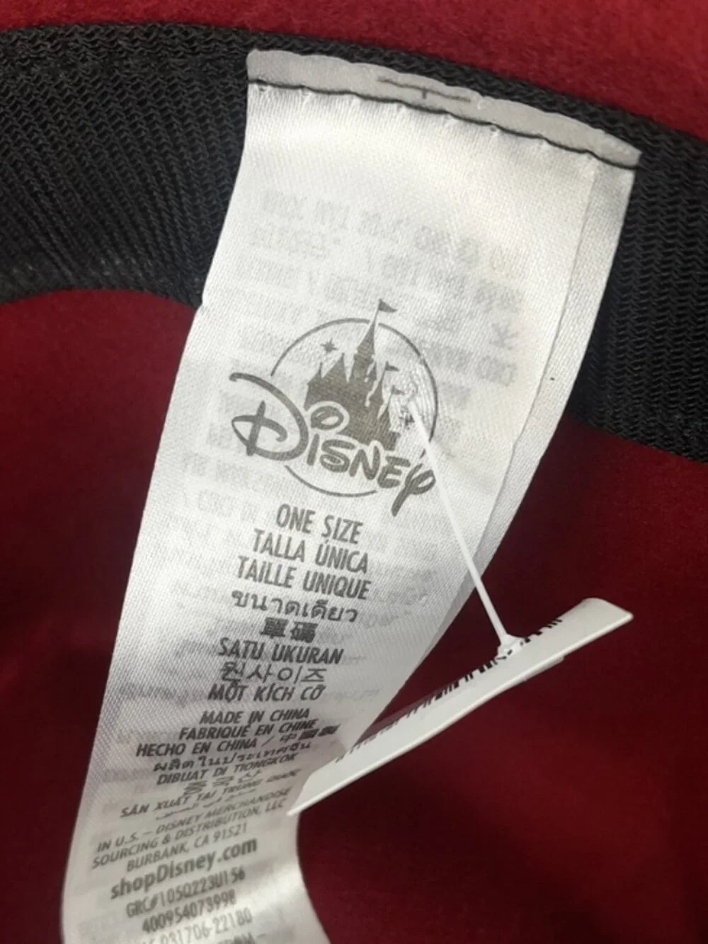 Disney Mickey Mouse Matterhorn Fedora Hat with Ears